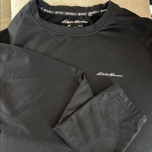 Eddie Bauer Black Crew Neck Shirt